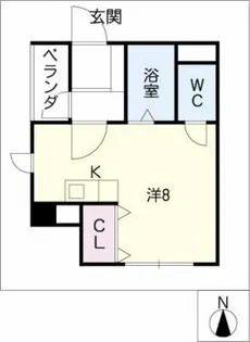 大崎屋ビル【2階】の間取り