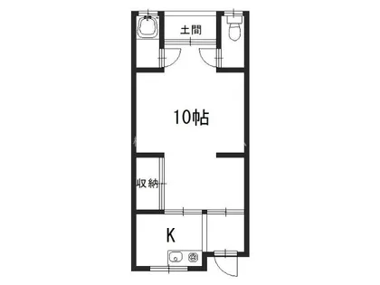 マンションローレル【1階】の間取り