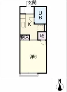 シティエクセル【2階】の間取り