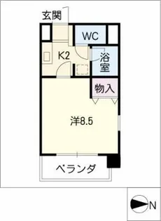 アイムリオ【5階】の間取り