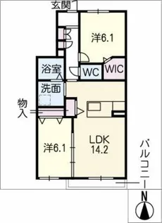 DEARS【2階】の間取り