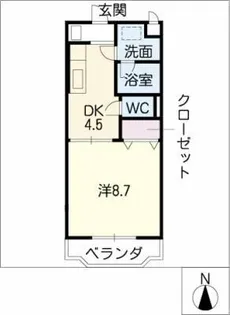 アンダルシア【2階】の間取り