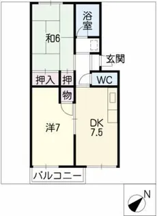 プレセジュール春紀【2階】の間取り