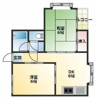ロイヤルメゾン出戸【1階】の間取り