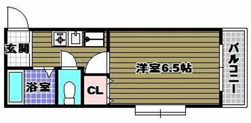 弘成エステート【3階】の間取り