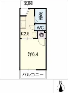 エントピア美合【2階】の間取り