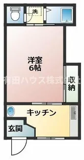 タチバナ荘第一【2階】の間取り