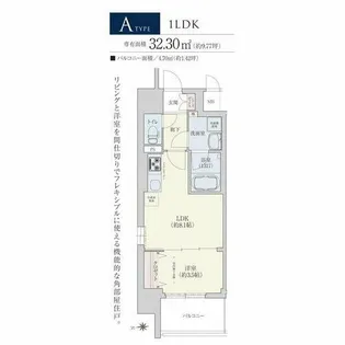 リシュドール大須【0508号室】の間取り