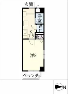 サングレイ本郷【3階】の間取り