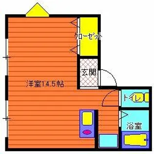 シュロス南王子【2A号室】の間取り