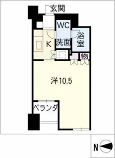 Comfort大曽根【8階】の間取り