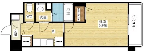 プレミアウエイブ【2階】の間取り