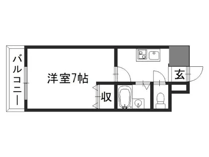 コモド清水【2階】の間取り