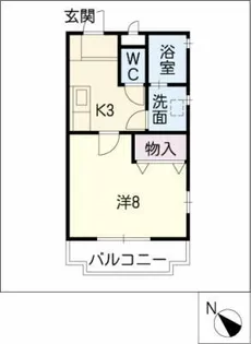 スターローズ【1階】の間取り