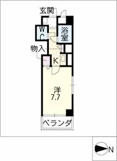 Mark CREA【3階】の間取り