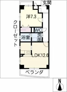 PRIMIYELL JYOJYO【6階】の間取り