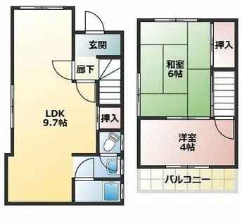 兵庫県明石市東藤江1丁目【一戸建】の間取り