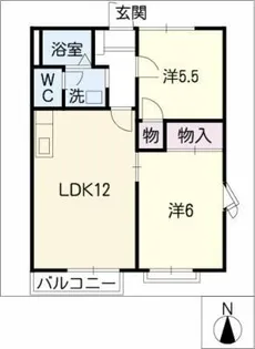 Scene88【1階】の間取り