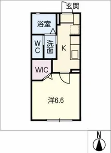 フォルスト【1階】の間取り
