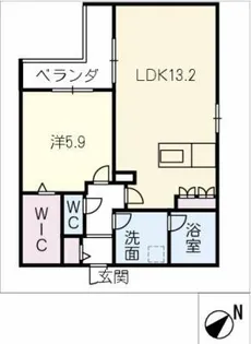 アトレ 本山【2階】の間取り