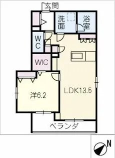 アトレ 本山【2階】の間取り
