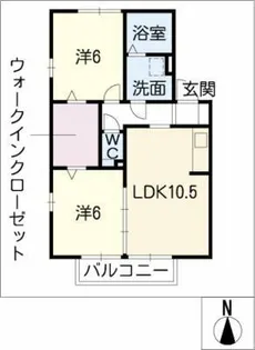 花水木の家Ⅱ【2階】の間取り