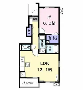 サンリット Ⅲ【1階】の間取り
