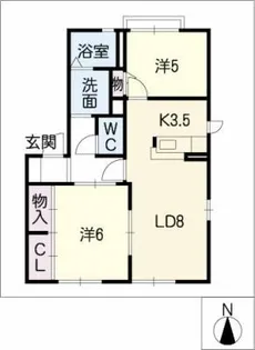 グラン・シャリオ A棟【1階】の間取り