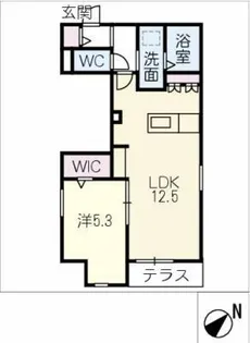 アトレ 本山【1階】の間取り