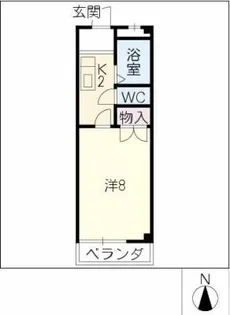 ジュネス本郷【3階】の間取り