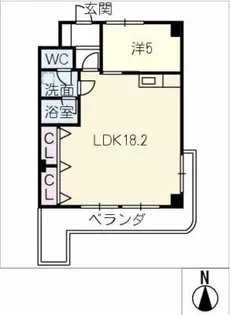 ISHIKAWAビル【2階】の間取り