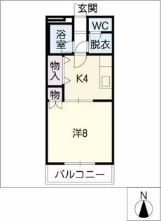 風のささやき【2階】の間取り