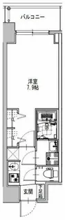S-RESIDENCE堺筋本町Uno【15階】の間取り