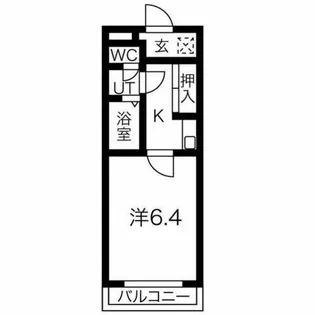 ラ・メゾンド・フローラ【2階】の間取り