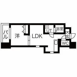 プラージュ大曽根【3階】の間取り