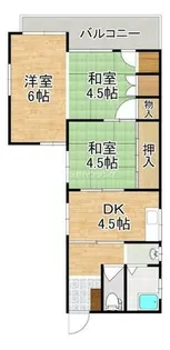 大阪府阪南市和泉鳥取【一戸建】の間取り