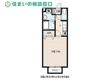 愛知県岡崎市大和町字宮地【アパート】の間取り