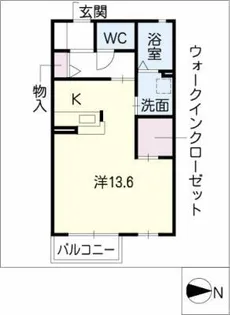 グレイス港町【2階】の間取り