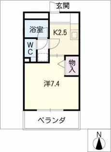 フォレストサイド【1階】の間取り