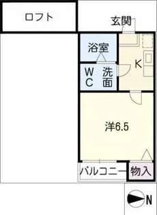 Glamour【2階】の間取り