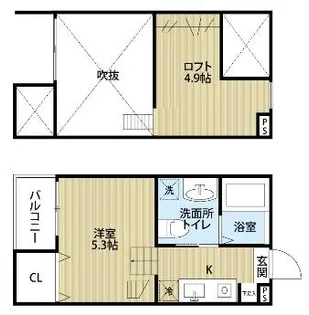 フェニックス【102号室】の間取り