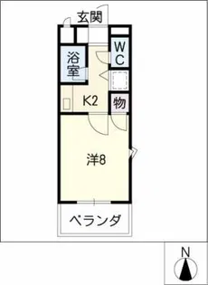 シャルム36【3階】の間取り