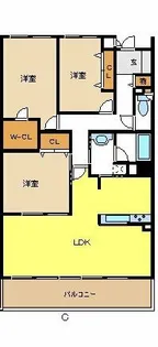 3LDKの間取り画像