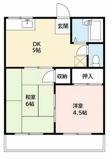 サンフォレスト森【1階】の間取り