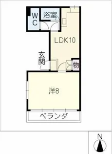 伊沢ビル【4階】の間取り