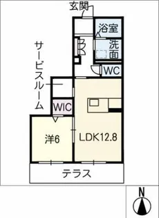 バリスタ S棟【1階】の間取り