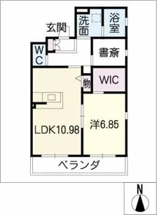 PRIUS相原郷【2階】の間取り