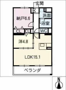 Maison Sourire【1階】の間取り