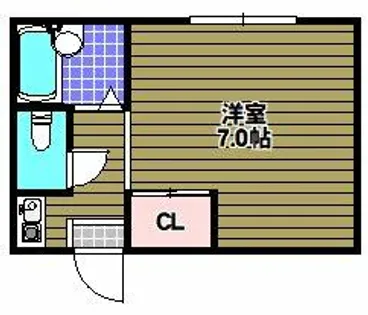 暁21-0号館【2階】の間取り