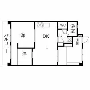 大曽根住宅3棟【906号室】の間取り